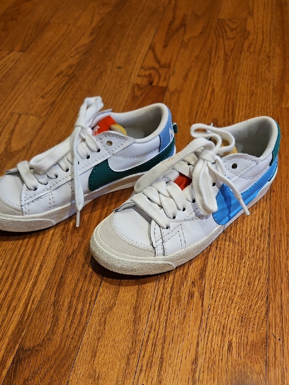 Nike Blazer Low '77 Jumbo 'Mismatch' DQ1470-100 Women's Shoes